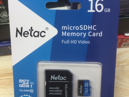 Sỉ lẻ thẻ nhớ Netac 16 Gb, 32Gb,64Gb chính hãng, bảo hành 5 năm