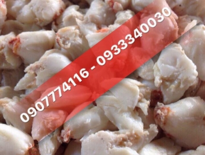 Chuyên nguyên liệu Tươi : Thịt càng Ghẹ, Càng Cúm, Đùi Ghẹ, Thịt Ghẹ..