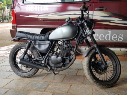 Bán suzuki GN125 độ Tracker đẹp bs 9 nút