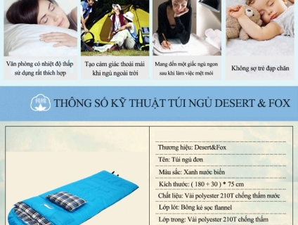 Túi ngủ cao cấp