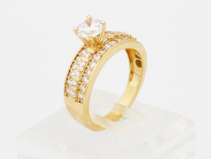 Nhẫn Đính Hôn APJ Vàng 18k – N0537