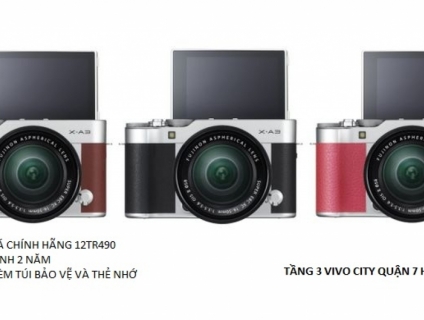 Camera Fujifilm dòng X-A ( dành cho các bạn mới tập chơi )