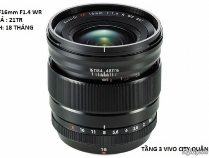 Bán tất cả các loại Lens Fujifilm - Hàng chính hãng