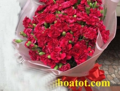 bó hoa phăng rẻ đẹp mê li luôn ạ