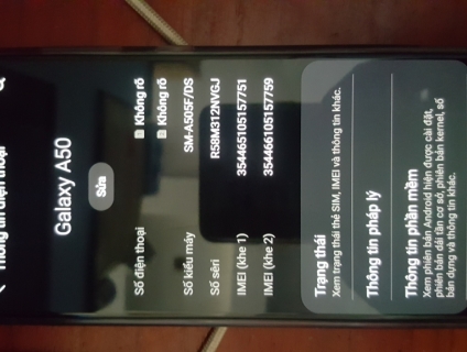 Galaxy A50 cần bán
