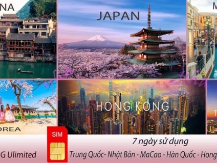 Chuyên sim data du lịch nước ngoài tốc độ cao - nhiều ưu điểm, giá rẻ