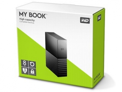 Ổ cứng gắn ngoài WD My Book 8TB 3,5 USB 3.0 giá tốt