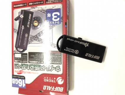 Bán usb buffalo có bảo mật password + anti-virus (8gb & 16gb)