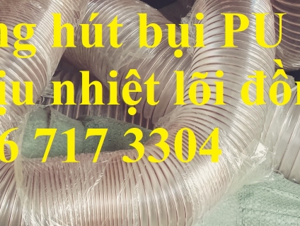 Ống hút bụi lõi thép- Ống silicone chịu nhiệt - Ống nhôm nhún- Ống gió