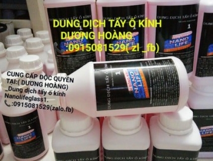 dung dịch tẩy ố mốc kính xe oto kính xây dựng vách tắm kính