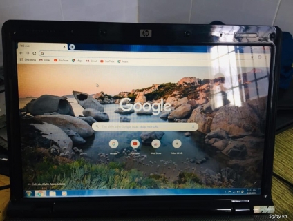 Laptop HP core 2, Ram 3G, ổ cứng 160G, pin 30p 1tr4