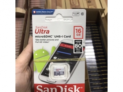 Thẻ nhớ sandisk 16gb 80mb/s