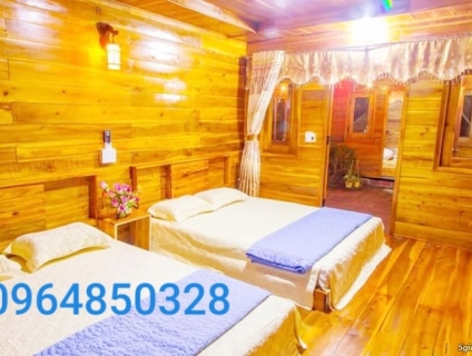 Homestay ở Cô Tô - Nhà gỗ