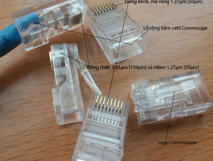 Hạt mạng Cat6 COMMSCOPE/ AMP
