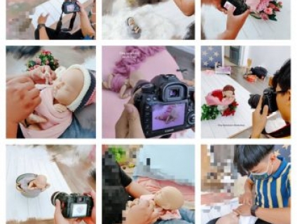 Tìm hiểu lớp thực hành chụp ảnh newborn sơ sinh cơ bản 1 kèm 1