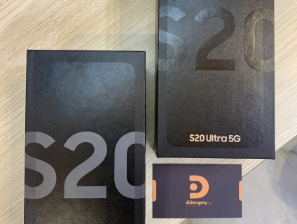 SAMSUNG GALAXY S20 ULTRA 5G 128GB QUỐC TẾ MỸ NEW - TRẢ GÓP 0%