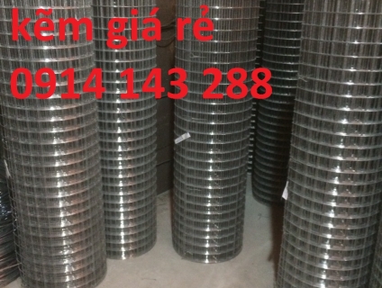 Lưới thép hàn ô vuông mạ kẽm sợi 2.5mm giá sản xuất  - 0914 143 288