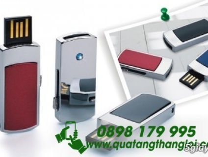 USB in khắc logo thương hiệu làm quà tặng quảng cáo