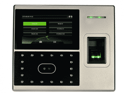 Máy chấm công khuôn mặt,vân tay,thẻ cảm ứng Ronald Jack Uface602