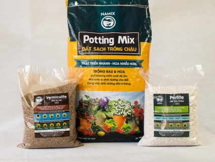 Đất sạch namix trồng rau trồng hoa