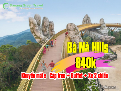 Tour Bà Nà vé cáp treo + Buffet