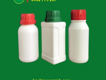 Chai nhựa 100ml - vỏ chai nhựa đựng hóa chất, thuốc bảo vệ thực vật