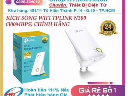 KÍCH SÓNG WIFI RANGE EXTENDER N300 - TL-WA854RE