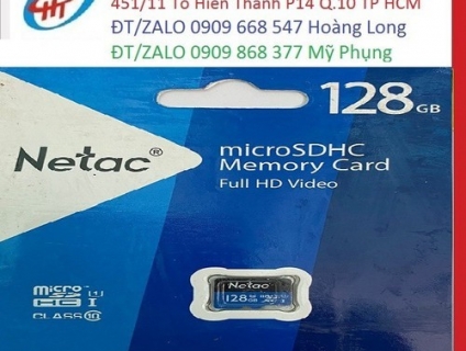 Thẻ Nhớ 128G Netac Chính Hãng Bảo Hành 5 NĂM