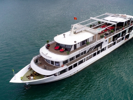 Siêu khuyến mại voucher trên du thuyền 5 sao Hạ Long Athena Royal
