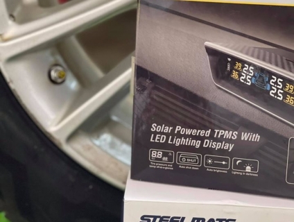 Bộ sản phẩm Lốp Apollo - Bơm Mini - Cảm biến áp suất lốp Steelmate