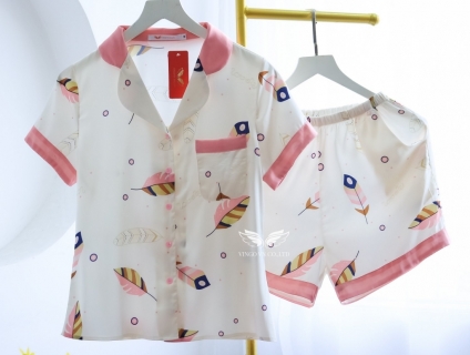 Pijama tay cộc quần cộc