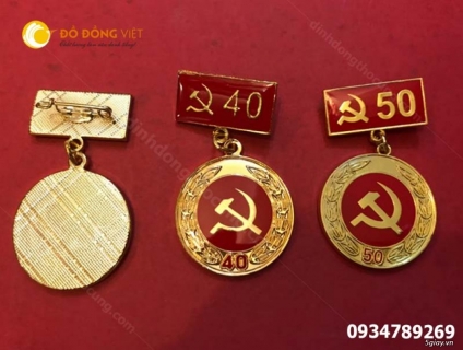 Đồ Đồng Việt nhận đúc làm logo, huy hiệu theo yêu cầu