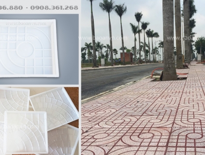 Top khuôn gạch lát vỉa hè phổ biến nhất trong năm 2021