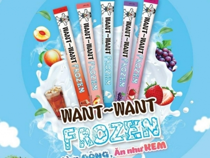 Kem Trái Cây Want Want mát lạnh sảng khoái