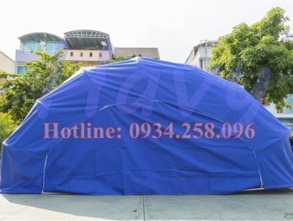 Nhà để xe ô tô tại Đà Nẵng, nhà bạt di động che xe hơi cao cấp