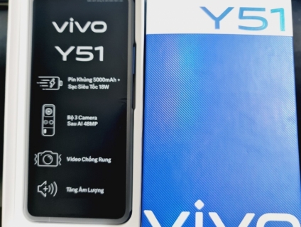 Cần bán Vivo Y51 2020 8/128Gb mới 100% TGDD