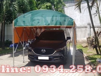 Nhà bạt di động tại Hà Nội, mái che xe hơi hiệu quả,