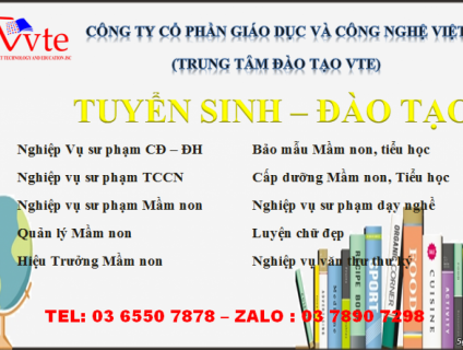 Tuyển sinh khoá nghiệp vụ sư phạm ĐH - CĐ