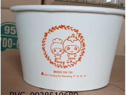 sản xuất In tô giấy đựng bún phở theo yêu cầu