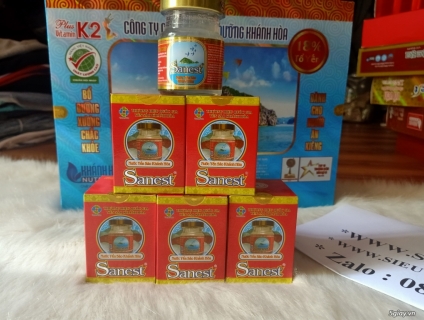 COMBO 5 LỌ YẾN SÀO KHÁNH HÒA CÓ ĐƯỜNG