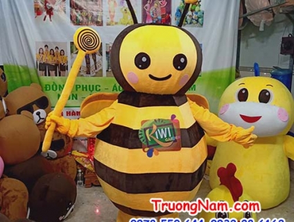May, bán   cho thuê mascot  con ong  tại  hồ chí minh,  giá rẻ.