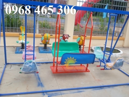 Xích đu trẻ em 3 dạng 8 chỗ ngồi