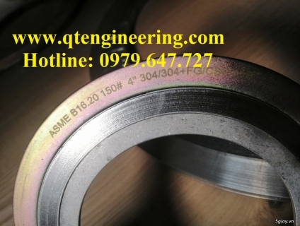 Ron chì PN16, Gioăng chì chịu nhiệt, Gioăng xếp chì, Gioăng Graphite