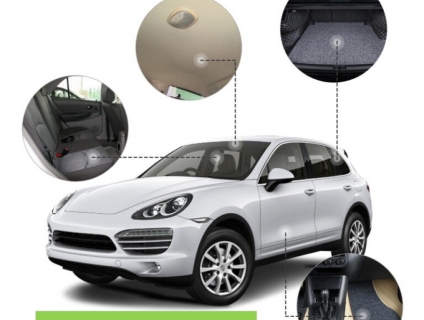 vải không dệt xăm kim- nguyên liệu  bọc chần xe hơi