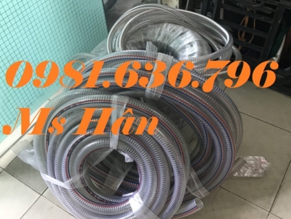 Ống nhựa mềm lõi thép PVC Phi 76mm.