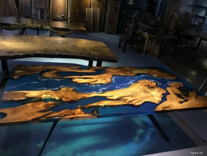 MẪU BÀN GỖ EPOXY LỚN