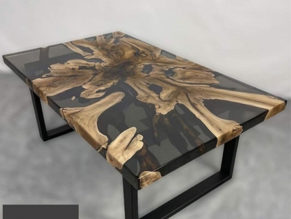 Bàn gỗ epoxy cho ghế Sofa
