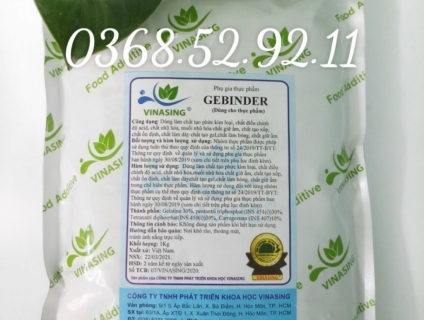 Phụ gia tạo liên kết cho thịt đông lạnh, thịt yếu