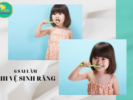 6 sai lầm trong việc chải răng hằng ngày mà bạn mắc phải