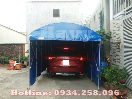 Nhà để xe ô tô, mẫu thiết kế gara nhà để xe,